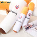 30-110cm Funny Smoking Cylindrical Sleeping Cigarette Pillow Smulation Plush Toys Fashion Boyfriend Birthday Gift.