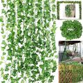 Eastern Bazar Artsy Artificial money plant leaves home decoration wall hanging pack of 12 PCS Long 6.5 feet per pcs Total length 78 feet.