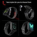 New Smart Watch D8 TWS 2 In 1 Wireless Bluetooth Noise Cancelling Earphones Watch 2 Sports Heart Rate NFC Ultra Smartwatch. 
