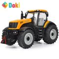 【LuckyBabyFans Store】（NEW）1:32 Alloy Farm Tractor Car Model Metal Diecast Toy Vehicles Collection Simulation Sound Light Car Toy Decoration Kids Car Gift. 