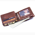 Exclusive stylish leather synthetic wallet money bag for men. 