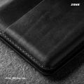 Zays Premium Leather Super Slim Card Holder Mini Wallet Handcrafted Durable Stylish Compact Wallet for Men And Women | Credit And Debit Card Holder Slim Wallet for Travel And Everyday Use (Brown). 
