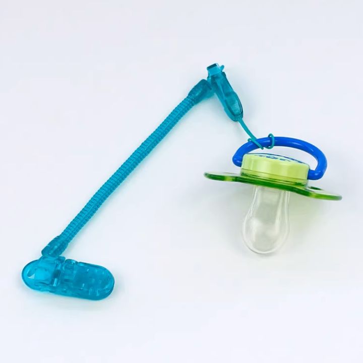 "%20Baby%20pacifier%20clip,%20pacifier%20chain,%20teether%20chain%20toy%20chain%20anti-drop%20hanging%20chain%20buckle%20spring%20chain%20-1pcs"%20-%20Image%202