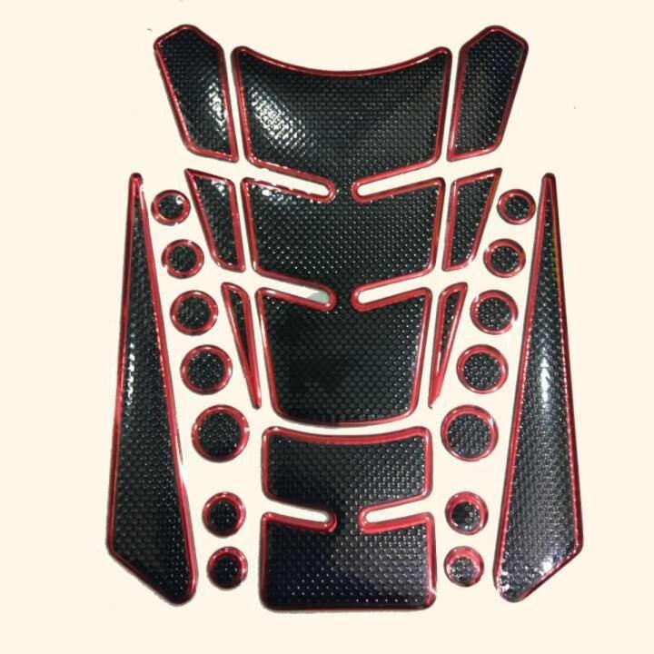 3D UNIVERSAL Carbon Fiber Tank Pad Protector Sticker For Motorcycle Tank Protector