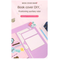 5-In-1 Book Cover Guide Stainless Steel Metal Bookbinding Cover Tool for Scribe Marking Album Notebook Gauge Ruler Durable Easy Install Easy to Use.