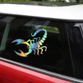 【Mary DAI Store】13*11.46cm Funny Scorpion Car and Decals Car Styling Products Window Door Vinyl Sticker for Car Accessories. 