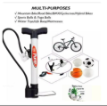 Multi Purpose Mini Hand Pumper - Silver.