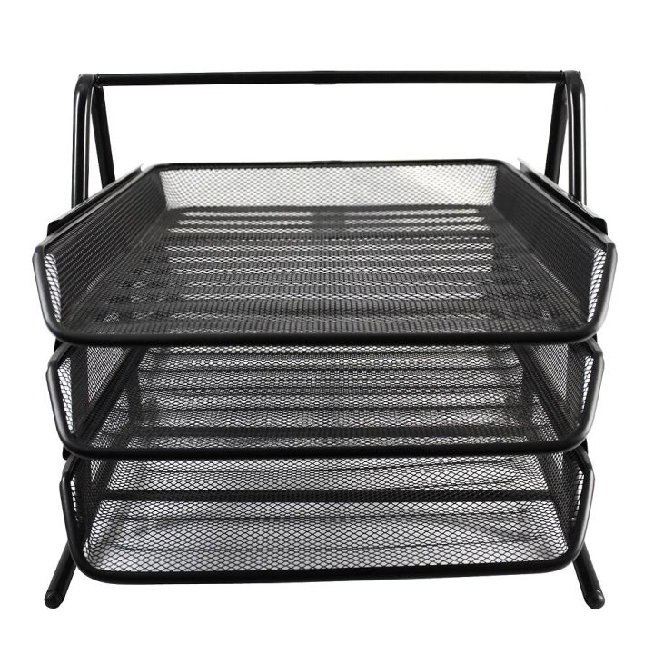 3%20Tier%20Metal%20Desk%20Organizer%20with%20Mesh%20Trays%20Lightweight%20Office%20Stationery%20Storage%20Rack%20with%20Rubber%20Grips%20-%20Image%2010