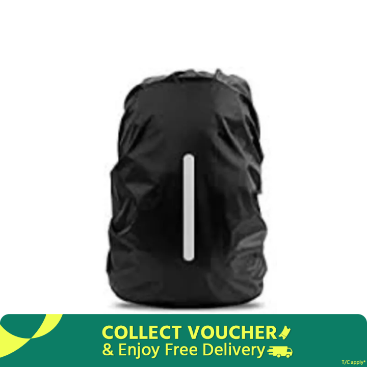 30L Bag Portable Waterproof Cover Pack Outdoor Backpack Rain Cover