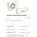 1 Set Mini Air Conditioning Solar Car Air Freshener Creative Gifts Car Air Vent Perfume Diffuser Clip Solar Fragrance Decorative. 