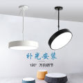 LED Round Chandelier Simple Modern Bedside Live Studio Fill Light Oblique Top Duplex Building Hairdressing Nail Salon Supermarket. 