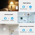 Tuya WiFi PIR Motion Sensor, Smart Home Infrared Passive Detector, Security Burglar Alarm Sensor Remote by Smart Life 128°viewing angle. 