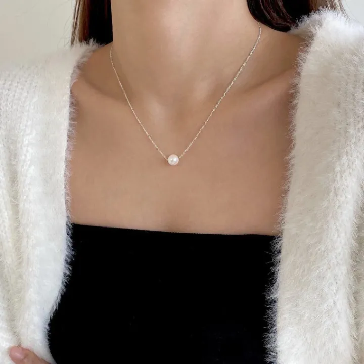 Korean%20Girls%20Ins%20Pearl%20Necklace%20Pendant%20Clavicle%20Chain%20-%20Image%208