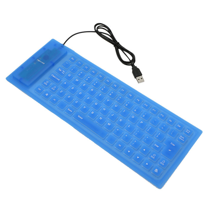HXSJ%2085%20Keys%20Flexible%20Keyboard%20USB%20Interface%20Foldable%20and%20Portable%20Dustproof%20Waterproof%20Quiet%20-%20Image%202