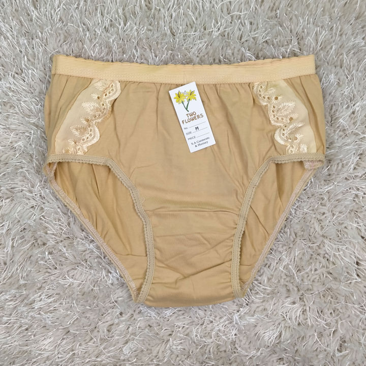 Tow Flower Panty Soft Cotton Panty Woman Style Panty