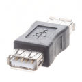 USB Female to Female Coupler Joiner Cable Extension Adapter Connector*^^Black^^*.
