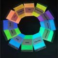10g/Bag Luminous Powder Nail Art Glitter Glow In Dark Fluorescent Phosphor Pigment Long Lasting Manicure Eye Shadow Neon Dust.
