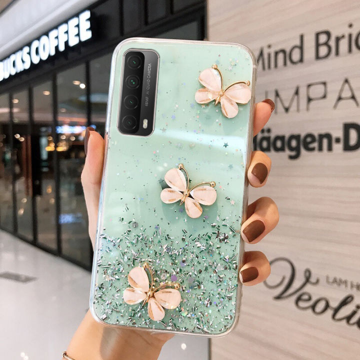 Phone%20case%20Huawei%20Y7A%20Shiny%20Ring%20Case%20Glitter%20Soft%20Transparent%20Butterfly%20Cases%20For%20Huawei%20Y7A%20Back%20Cover%20Stars%20Moon%20Girls%20-%20Image%204