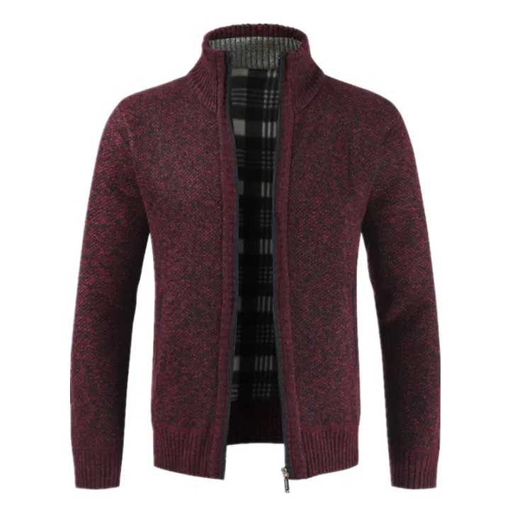 Mens%20Autumn%20Solid%20Color%20Knitted%20Sweater%20Jackets%20Cardigan%20Coats%20Man%20Clothing%20Casual%20Black%20Zip%20Up%20Sweaters%20Blusa%20De%20Frio%20Masculino%20-%20Image%207