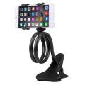 Universal Flexible Long Mobile Phone Holder Stand - Black.