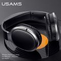 USAMS BT4.2 HIFI HD Stereo Wireless Headphone Earphones Foldable Sport Headset with Audio Cable for iPhone Adroid Headphone. 