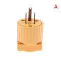 America B515PY/B515CY 15A US Industry Power Socket Plug Male Female 3 Pole Locked Wiring Connector Yellow Plug Socket Adaptor Eatop. 