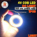 1PCS-DC 4V 5W COB SMD LED Light WHITE Round Chip YX-57.2Y-24 Ultra Bright White 5 Watt LED. 
