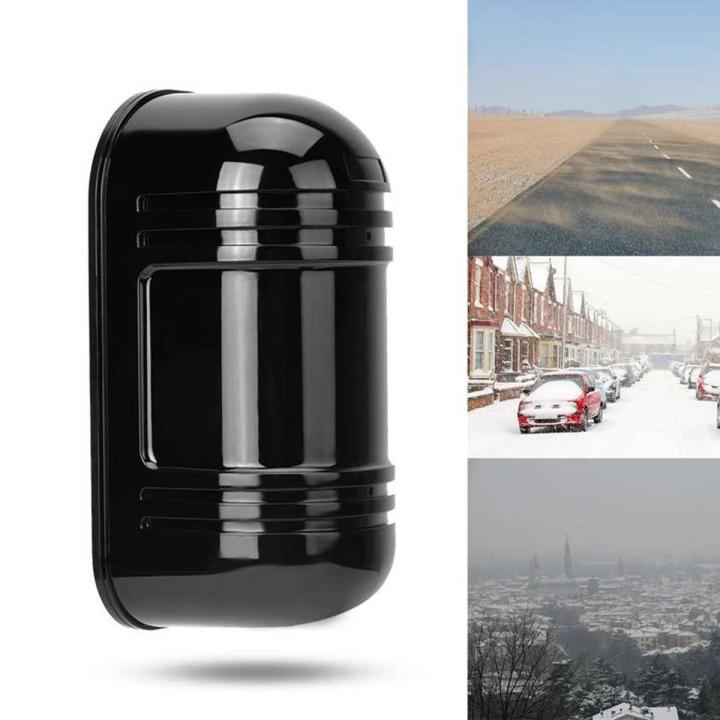 100m Digital Pulse Infrared Sensor IR Alarm Invisible Beam Barrier Detection