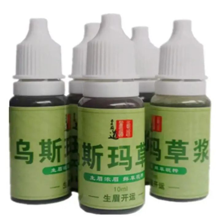 Usma Grass Hair Care Cilia Growth Nourishing Liquid Extract Essences For Eyebrows Eyelashes Hairline Eyebrow Growth 10ml