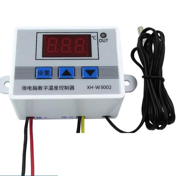 XH-W3002 Digital LED Thermostat Temperature Controller Switch 12V / 110V 10A