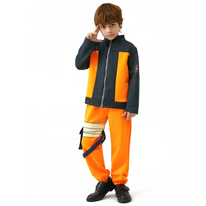 Anime%20Kids%20Uzumaki%20Akatsuki%20Cosplay%20Boys%20Girls%20Uzumaki%20Jacket%20Pants%20Headband%20Frog%20Wallet%20Child%20Uniform%20Kunai%20Halloween%20Costume%20-%20Image%205