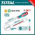 TOTAL 2 in 1 Screwdriver Set THT250266. 