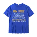 Programmer Coder Developer Programming Coding T-Shirt Simple Style Tops Shirt For Men Slim Fit Cotton Tshirts Summer. 
