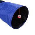 GC 3 Way Cat Tunnel Tube Pet Toys, Collapsible Cat Tunnels Indoor Outdoor Toys, Foldable Interactive Games Props For Exercising Hiding Training.
