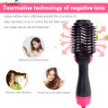 3 In 1 Hair Dryer Hot Air Brush Styler Volumizer One Step Hair Straightener Curler Electric Blow Dryer Brush Wet And Dry Used. 