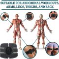 Electrical EMS Abs Muscle Stimulator Massager Abdominal Hip Trainer Waist Trimmer For Arm Leg Body Shaping Massage Equipment. 