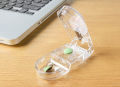 PORTABLE MEDICINE PILL CUTTER BOX/ PILL SPLITTER STORAGE/ TABLET SEPARATOR/ PEMOTONG UBAT. 
