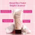 Rice Water Bright Cleansing Foam 100ml | Face Wash for Glowing Skin, Korean Skin Care Products, For All Skin Types. 