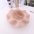 FEEDDI New infant girl cap beach cap cap beach straw hat cap baby baby shading summer fisherman cap. 
