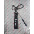 Pulsar keychains black Leather hook Key Chain. 