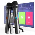 Wireless Microphone System Kits USB Receiver Handheld Karaoke Microphone Home Party Smart TV Speaker Singing Mic. 