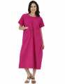 Comfortable Cotton Patient Gown – Full Length Hospital Wear. 