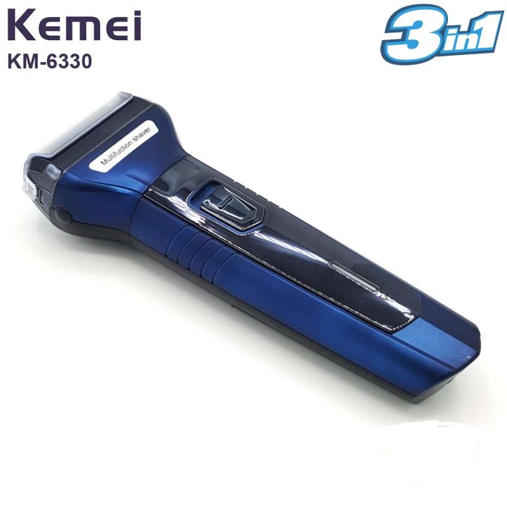 Kemei%20KM-6330%20(3%20in%201)%20Shaver,%20Hair%20,Beard%20And%20Nose%20Trimmer%20-%20Image%205