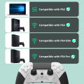 im Game Console PS4 Sl Stick Suitable for PC Control PS4 Game Console Suitable for DATA FROG Bluetooth Compatible Wireless Controller Suitable for PS4/PS4 Pro. 
