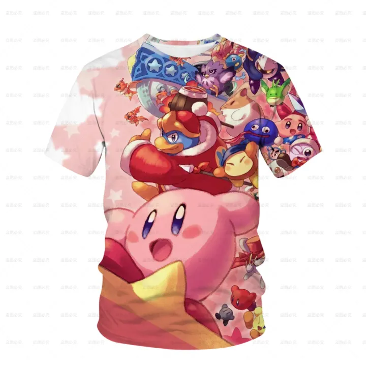 Children's%20Kirby%20T-shirt%20Children's%20Top%20T-shirt%20Boys'%20Girls'%20T-Shirt%204%205%206%207%208-14%20Years%20Old%20Children's%20Clothing%20-%20Image%203
