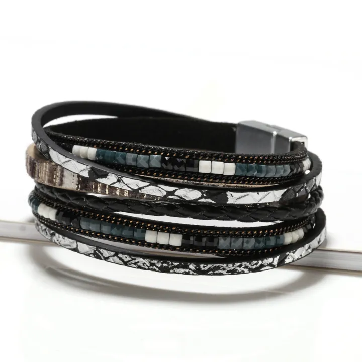 ZG%20Multilayer%20Brown%20Leather%20Bracelet%20For%20Women%20Fashion%20Creative%20Bohemian%20Hand%20Woven%20Magnetic%20Clasp%20Bracelet%20-%20Image%203