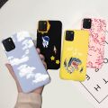 For Samsung Galaxy Note 10 Lite Case Liquid Silicone Cover Prohappytective Silky Soft-Touch Shell For Samsung Note10 lite SM-N770F.