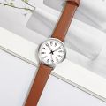Fashion Men Watches Luminous Hands Clock Sports Date Quartz Wristwatch Men Leather Watch Canvas Watches.