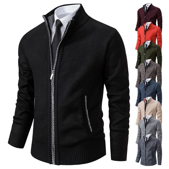 2023%20New%20fashion%20men's%20knitted%20sweater%20cardigan%20Joker%20comfortable%20warm%20casual%20coat%20-%20Image%202