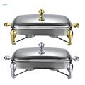 Chafing Dish Food Heating Container Buffet Server for Events Party Wedding. 